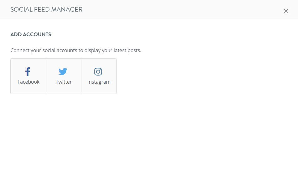 Social Feed Manager For Strikingly Social Feed Social Feed Manager For Strikingly Social Feed